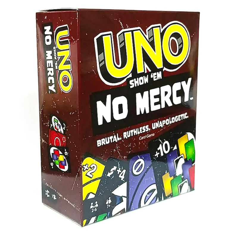 Cartas UNO, NO MERCY (SIN PIEDAD)