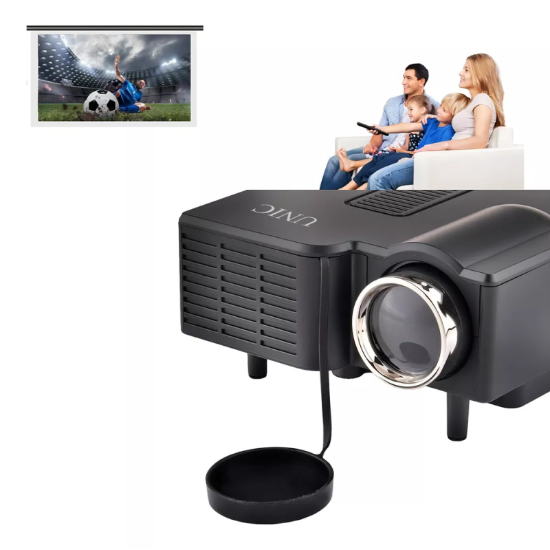Mini Proyector LED UNIC LCD / 480 Lumens