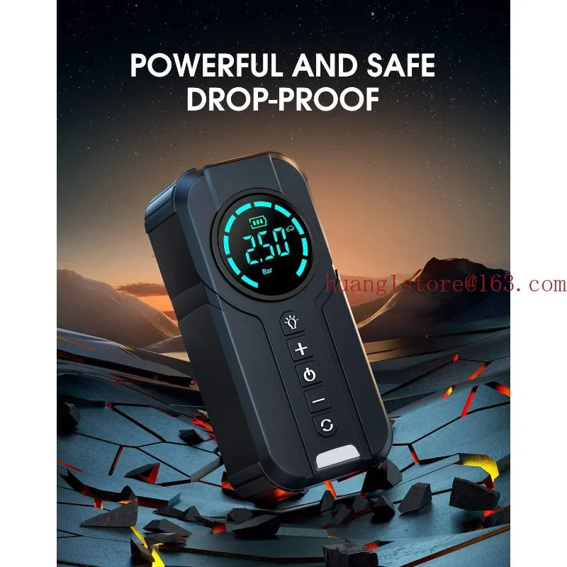 Arrancador 2000A con Inflador Portátil