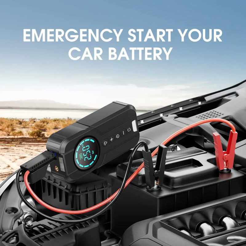 Arrancador 2000A con Inflador Portátil