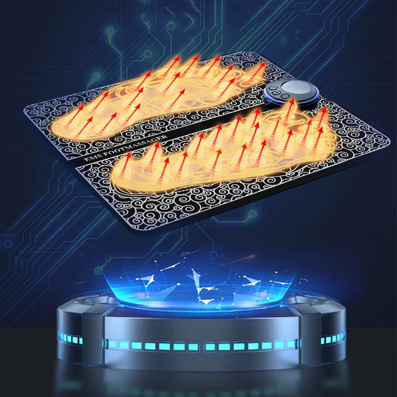 Kit Masajeador de Pies EMS + Electroestimulador Portátil Mariposa