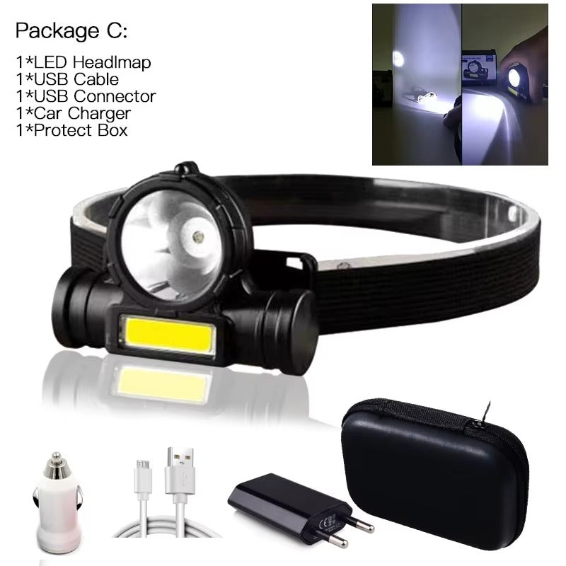 Linterna LED Para Cabeza Headlight