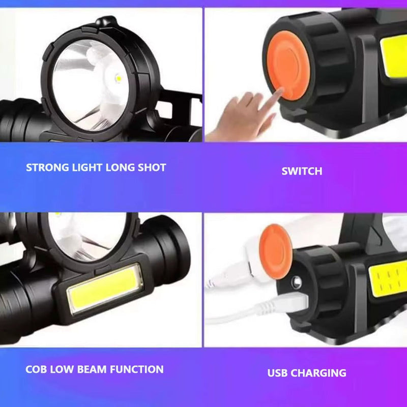 Linterna LED Para Cabeza Headlight