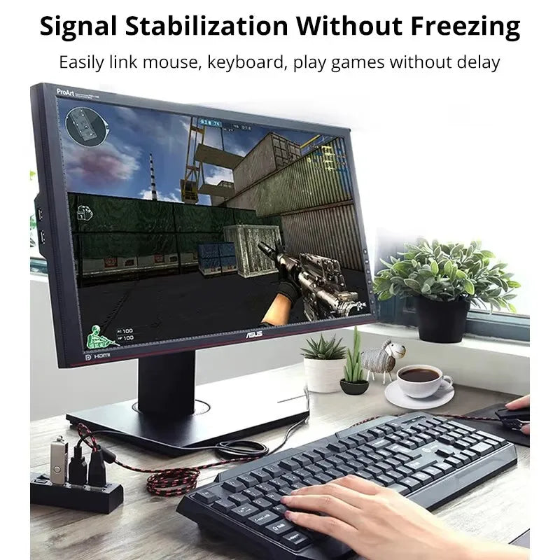 Hub USB 7 Puertos con Interruptores