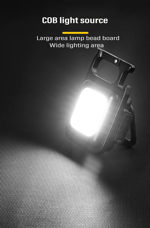 Mini Linterna Llavero Magnética COB