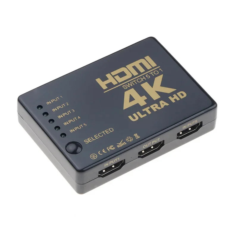 Switch Conmutador HDMI 5x1