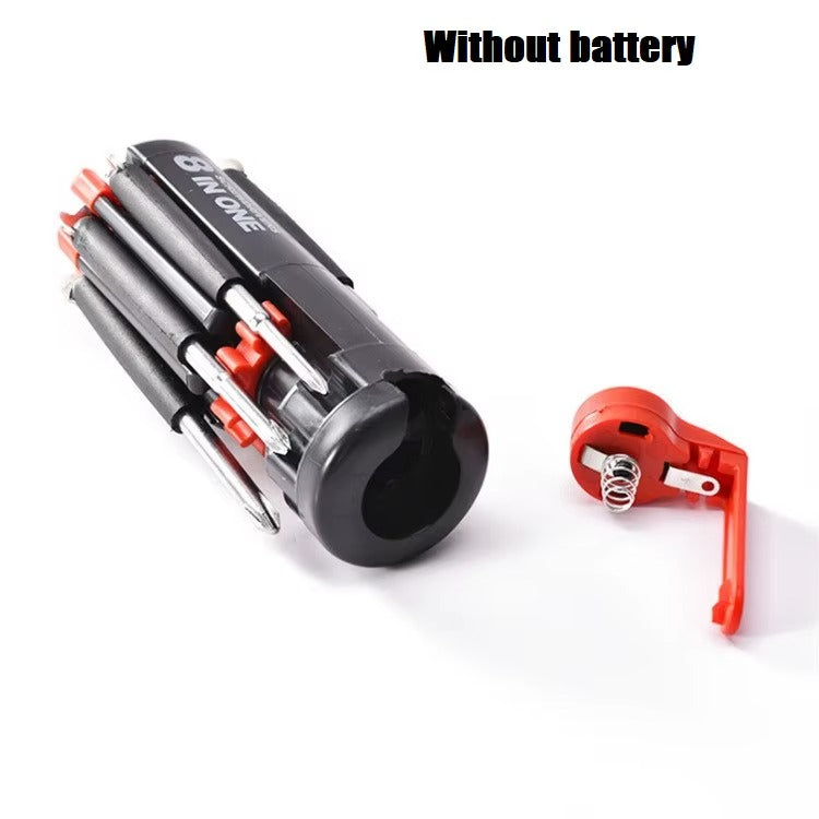 Destornillador con Linterna 8 En 1