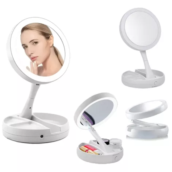 Espejo Para Maquillaje LED Aorlis