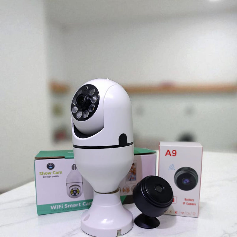 Kit 2 Camaras WIFI HD