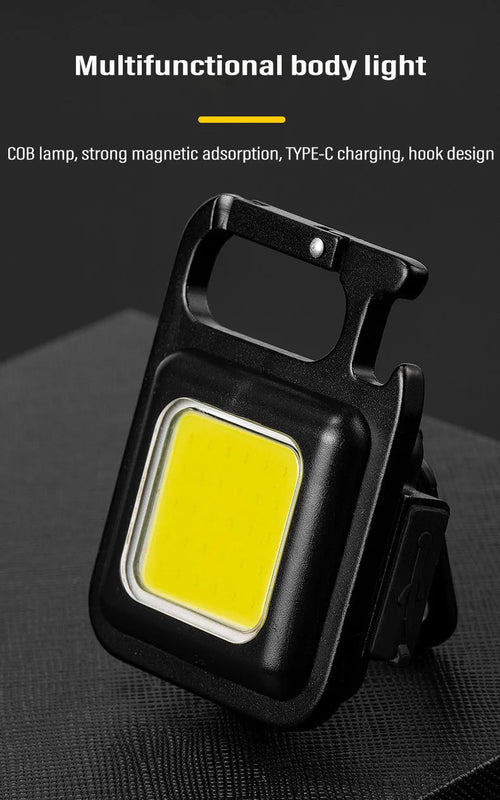 Mini Linterna Llavero Magnética COB