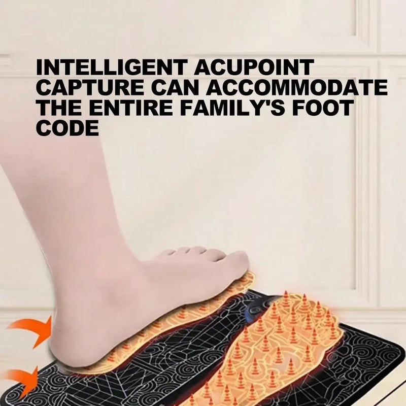 Kit Masajeador de Pies EMS + Electroestimulador Portátil Mariposa